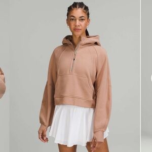 Lululemon Scuba Oversized Half Zip Hoodie
